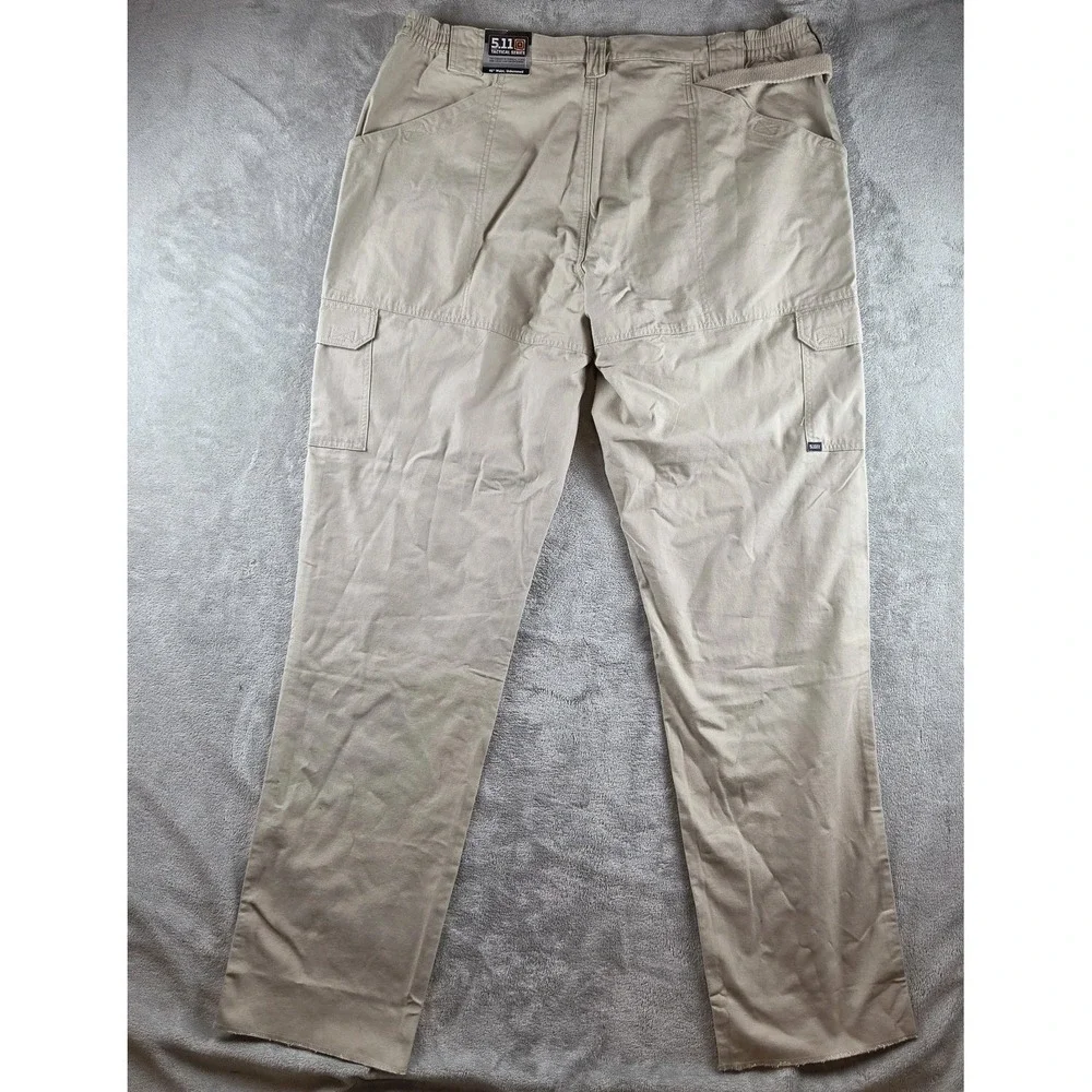 NWT 5.11 Tactical The Original Pants Unhemmed Mens 46(44) Khaki 74251L Utility